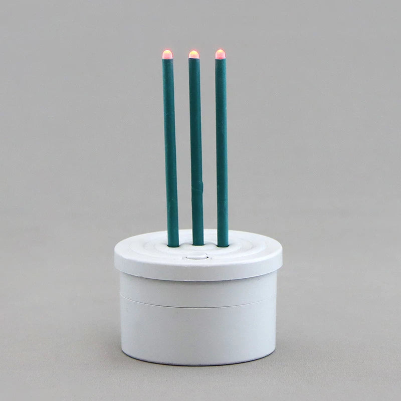 火を使わない タイマー式 LED電子線香メイン画像01