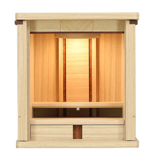 モダンミニ仏壇 パルテ ナチュラル 14号メイン画像01