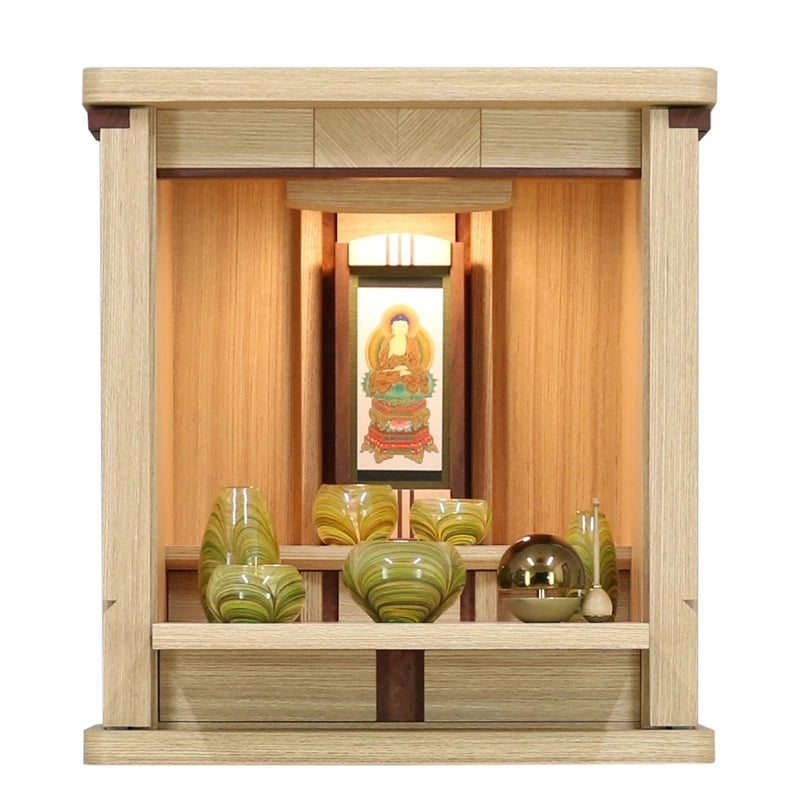 モダンミニ仏壇 パルテ ナチュラル 14号メイン画像03