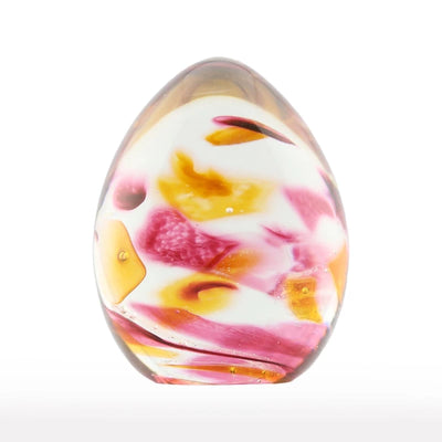 ガラス位牌 「oeuf」 ひなた ピンクメイン画像01