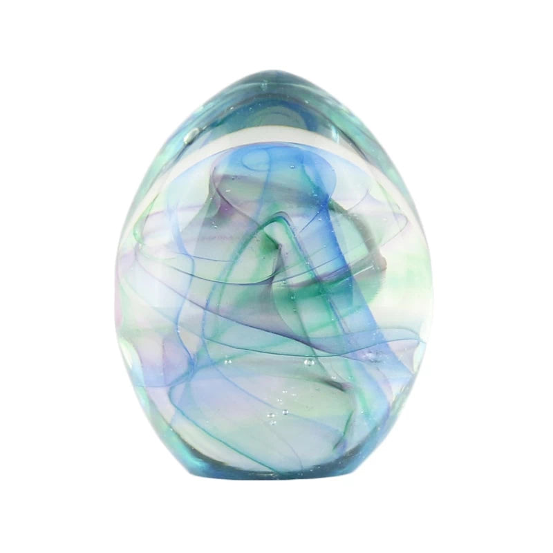 ガラス位牌 「oeuf」 くおん ブルーメイン画像01