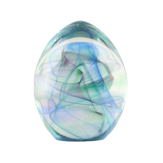 ガラス位牌 「oeuf」 くおん ブルーメイン画像01