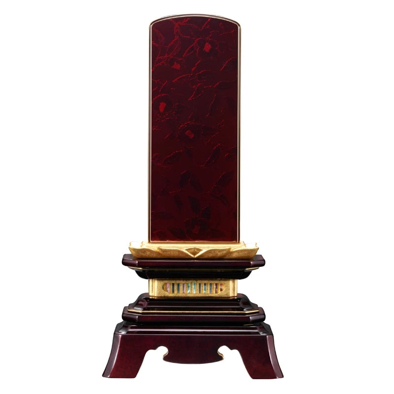 会津 最高級位牌 舞椿 金古木メイン画像01