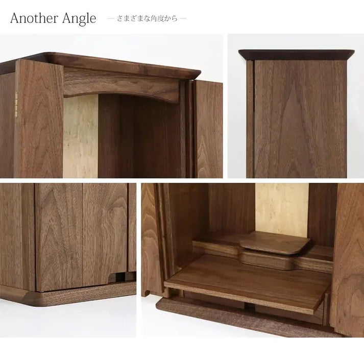 随所に府中の家具職人の匠の技術が感じられる高品質なお仏壇ノアです。