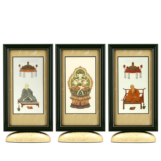 新世紀掛軸 綺羅 大サイズ グリーン【各宗派対応】メイン画像01