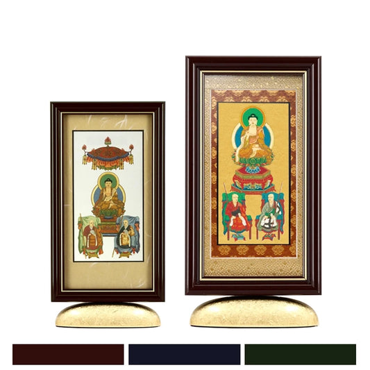 新世紀掛軸 綺羅 三尊仏【曹洞宗】メイン画像01