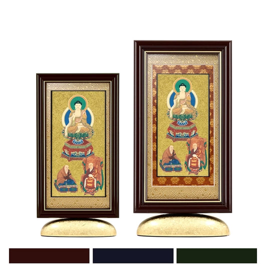 新世紀掛軸 綺羅 三尊仏【臨済宗妙心寺派】メイン画像01