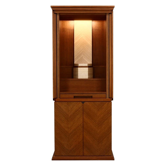 モダン仏壇 リコルテ ウォールナット メイン画像01