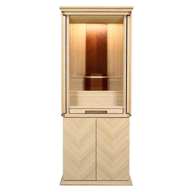 モダン仏壇 リコルテ タモ メイン画像01