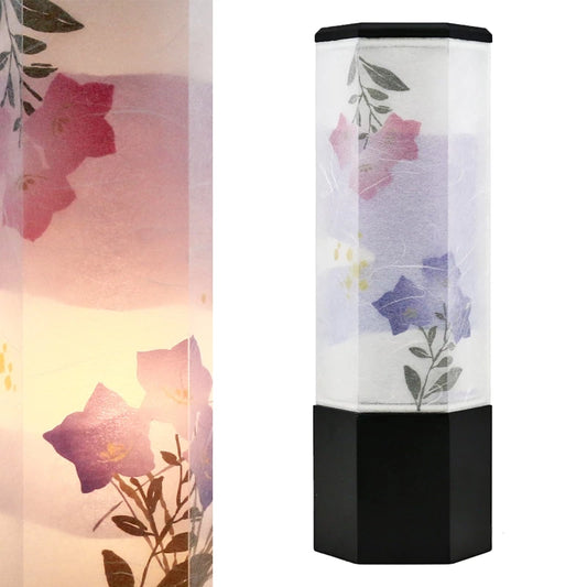 モダン行灯  「飛山の桔梗」  盆提灯メイン画像01