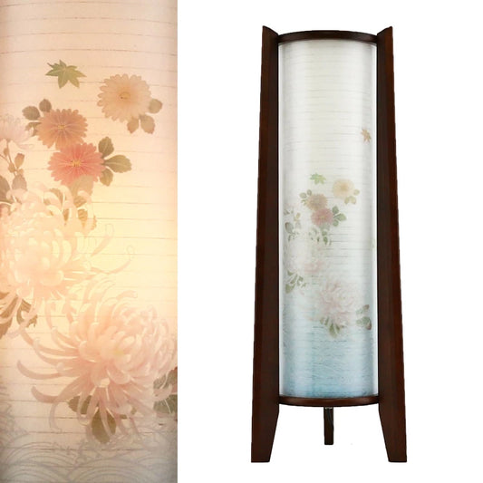 モダン行灯  「菊の舞」  盆提灯 【家紋入れ可能】メイン画像01