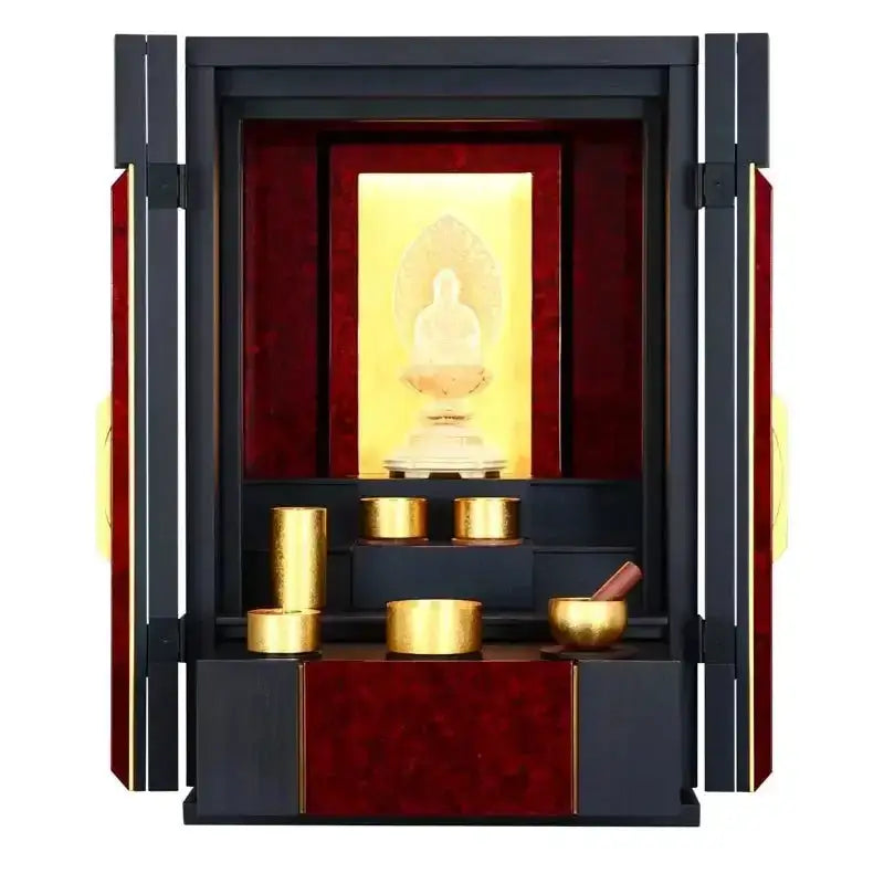 スモークガラスのモダン仏壇 スモークガラスのモダン仏壇