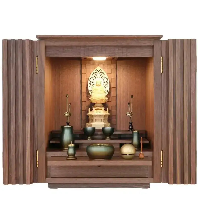 家具調仏壇 森樹 ウォールナット 18号 |お仏壇の通販| インテリア仏壇