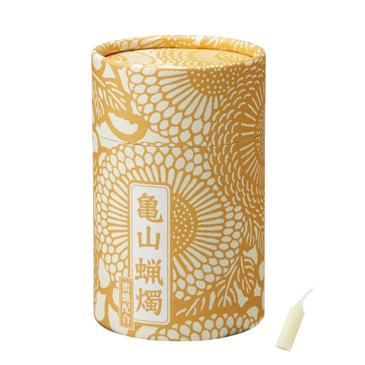 和遊 10分蝋燭筒箱 蜜蝋配合メイン画像01