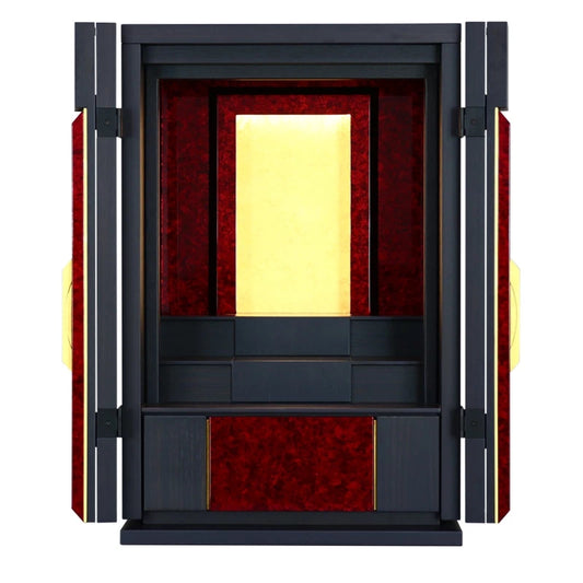 モダン仏壇 伝心 箔艶 18号メイン画像01