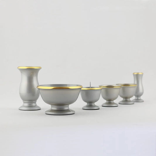 モダン仏具セット ミルフィ ホワイトメイン画像01