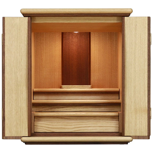 家具調仏壇 栗とくるみ 16号メイン画像01