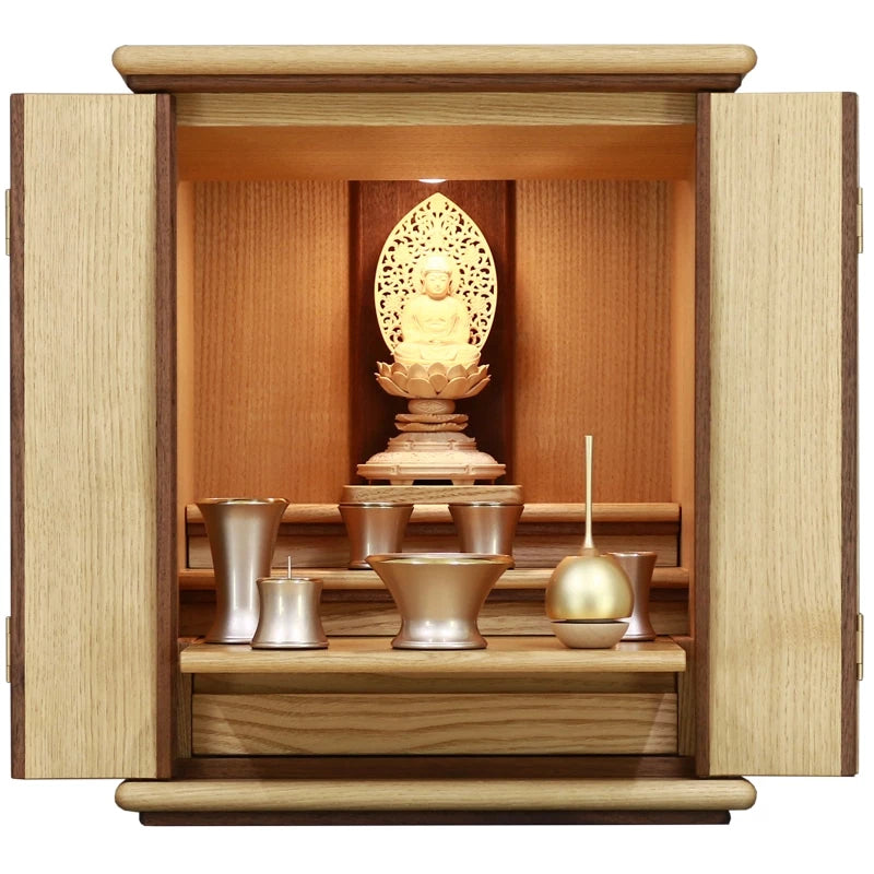 家具調仏壇 栗とくるみ 16号メイン画像02