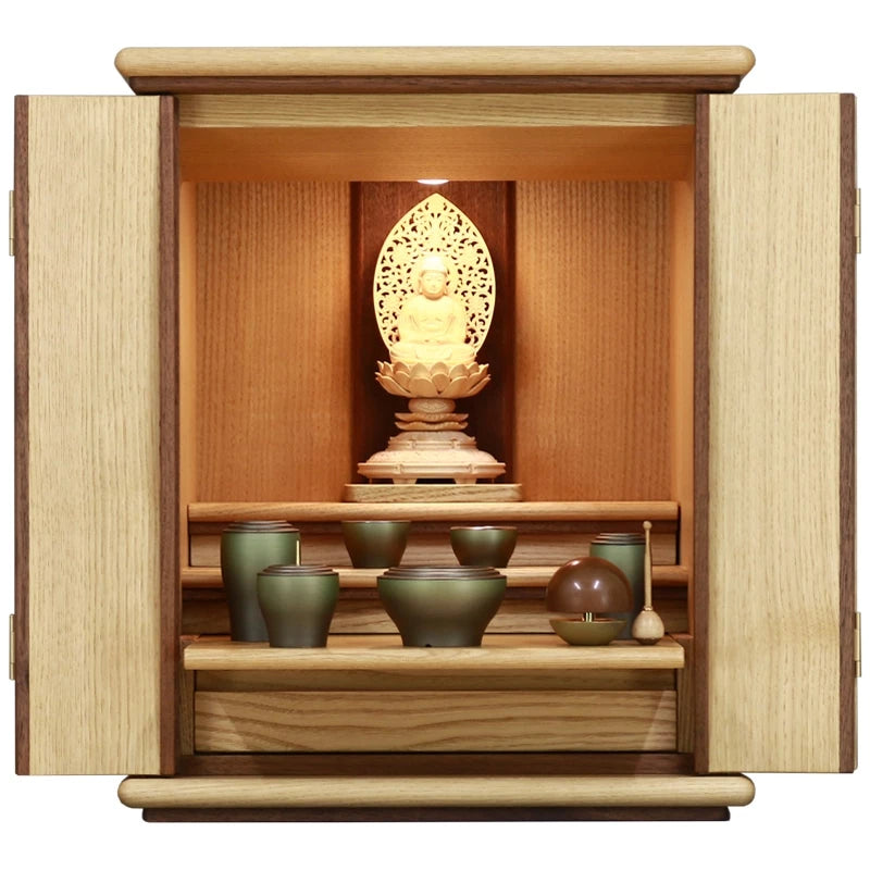 家具調仏壇 栗とくるみ 16号 | お仏壇の通販 | インテリア仏壇 ルミエール