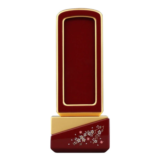 蒔絵回出位牌 綺羅 風桜 ロイヤルレッドメイン画像01