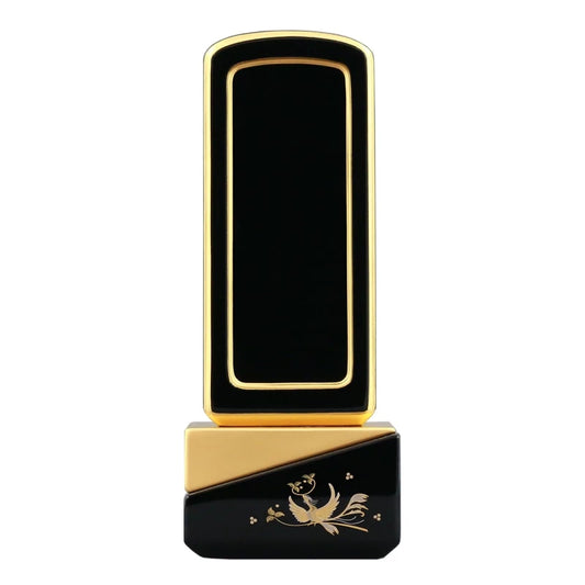 蒔絵回出位牌 綺羅 鳳凰 ブラックメイン画像01