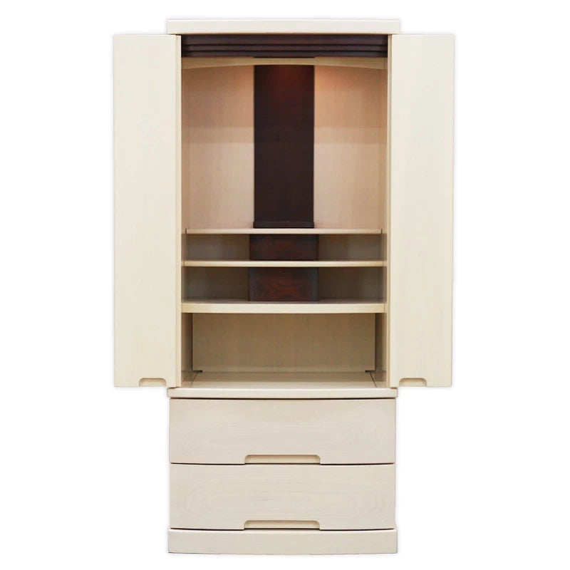 モダン仏壇 ゼフィール クリームホワイトメイン画像01