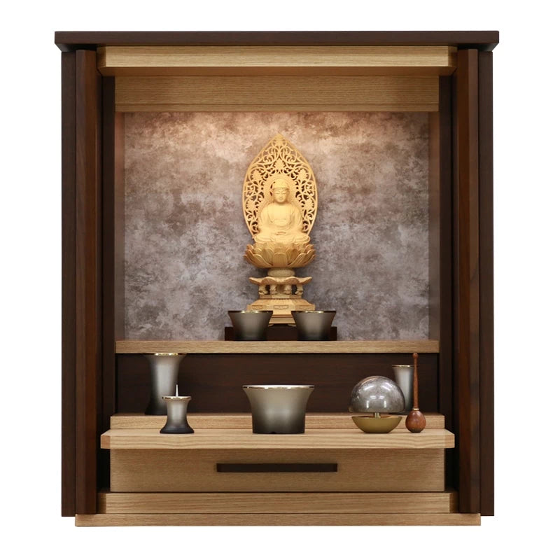 モダン仏壇 ネスタ ウォールナット 16号 メイン画像02