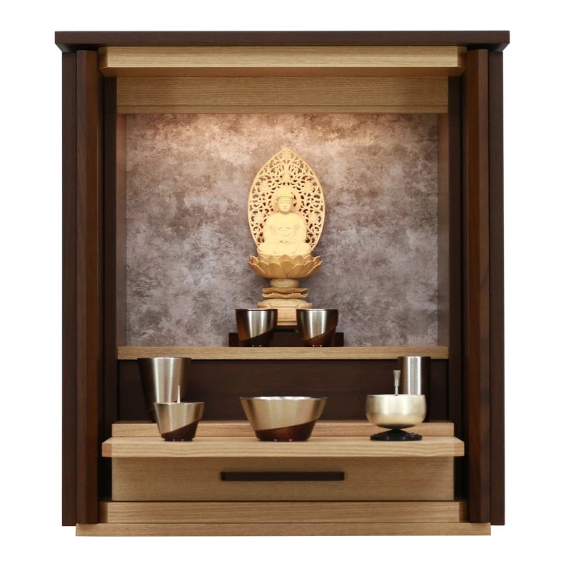 モダン仏壇 ネスタ ウォールナット 16号 メイン画像03