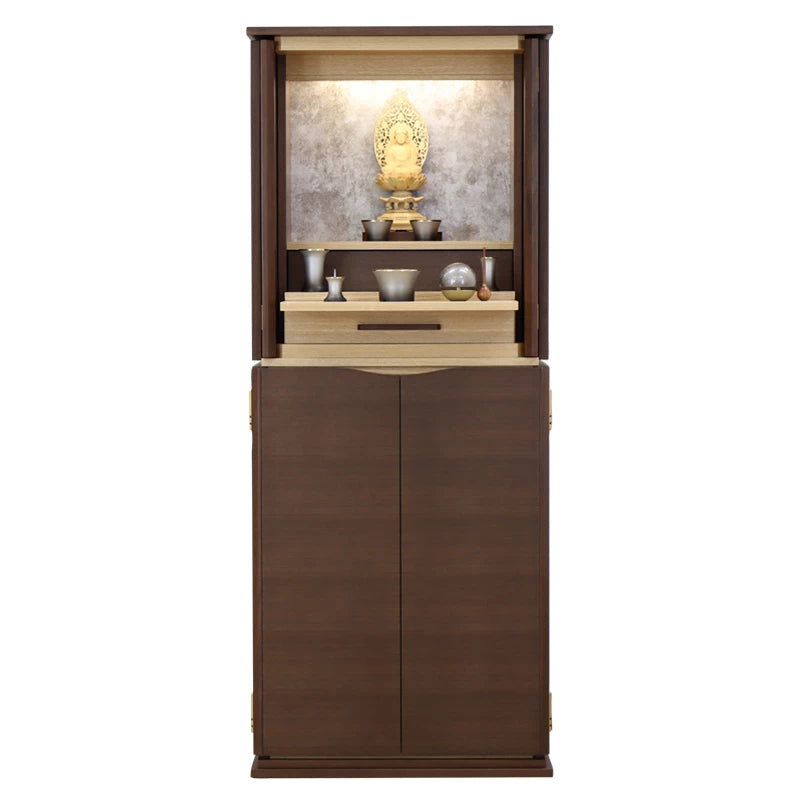 モダン仏壇 ネスタ ウォールナット 36号メイン画像02