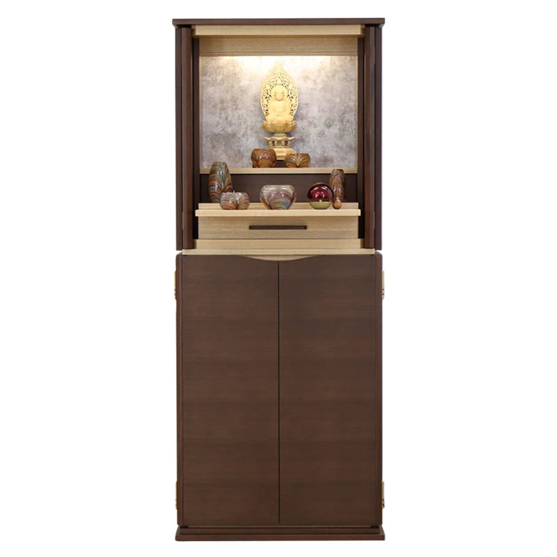 モダン仏壇 ネスタ ウォールナット 36号メイン画像03