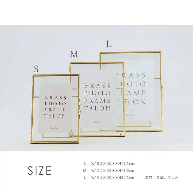 BRASS フォトフレーム タロン | 小物の通販 | インテリア仏壇 ルミエール