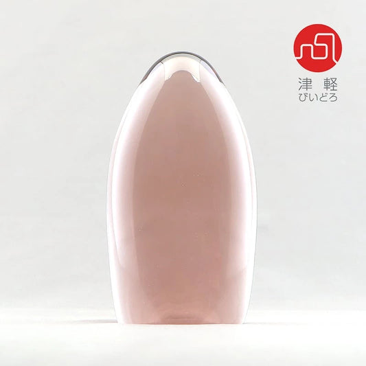 ガラス位牌 「水音」 薄紅　津軽びいどろ謹製メイン画像01
