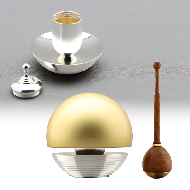 骨壺付 たまゆらりん  マットゴールドメイン画像01