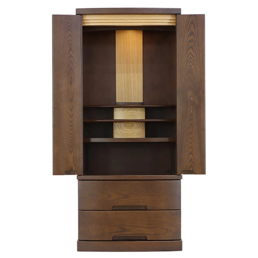 モダン仏壇 ゼフィール ブラウンメイン画像01