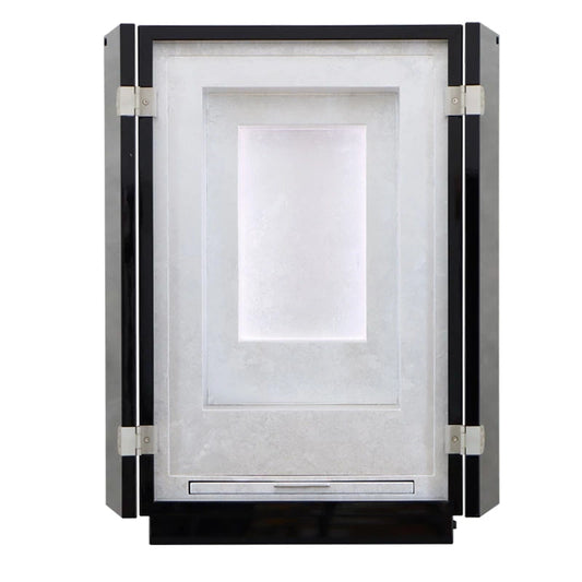 最高級仏壇 白虹C型 墨染内銀色仕上げメイン画像01