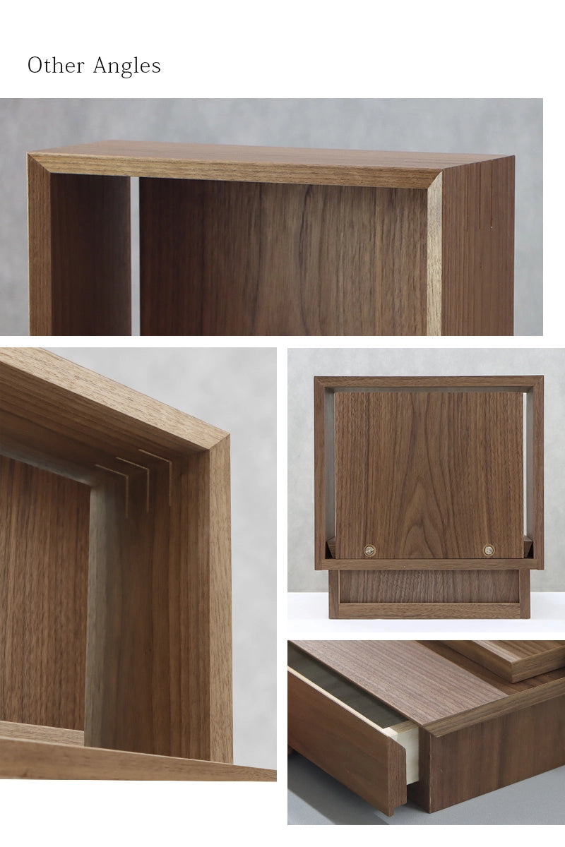 ミニ仏壇 KAKOI ウォールナットの様々な角度から見た写真