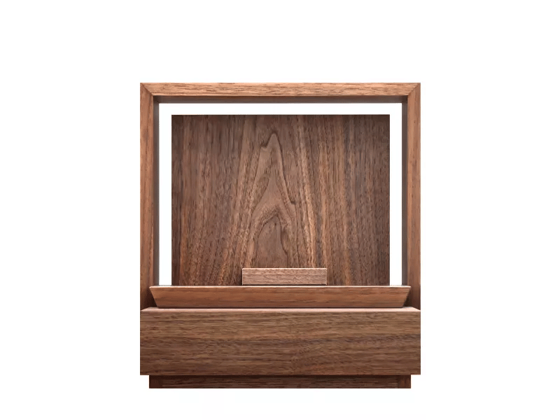 ミニ仏壇 KAKOI ウォールナットの360度イメージ画像