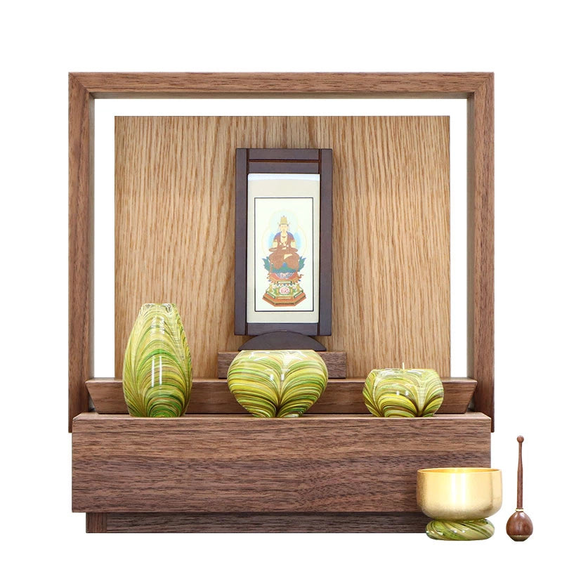 ミニ仏壇 KAKOI ウォールナット×オークメイン画像02