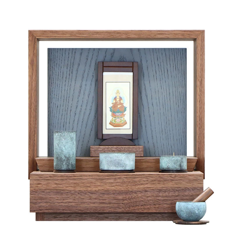 ミニ仏壇 KAKOI  ウォールナット×神代色メイン画像02