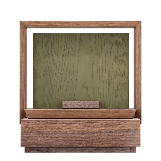 ミニ仏壇 KAKOI  ウォールナット×老竹色メイン画像01