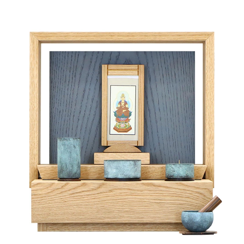 ミニ仏壇 KAKOI オーク×神代色 | お仏壇の通販 | インテリア仏壇