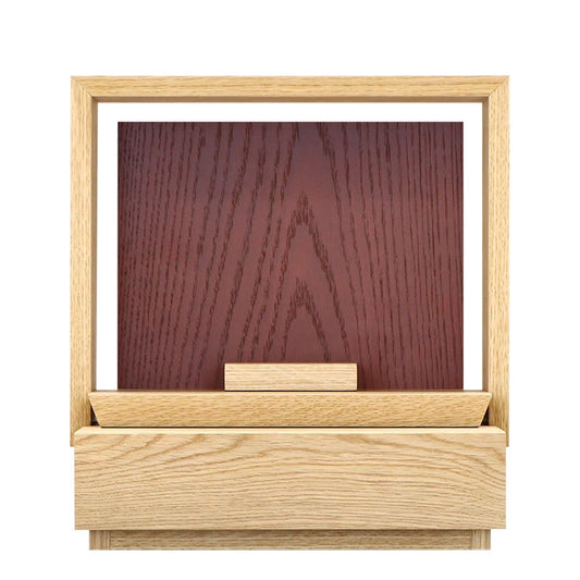 ミニ仏壇 KAKOI  オーク×海老茶メイン画像01