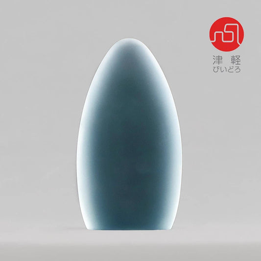 ガラス位牌「水音 kasumi」 墨青 津軽びいどろ謹製メイン画像01