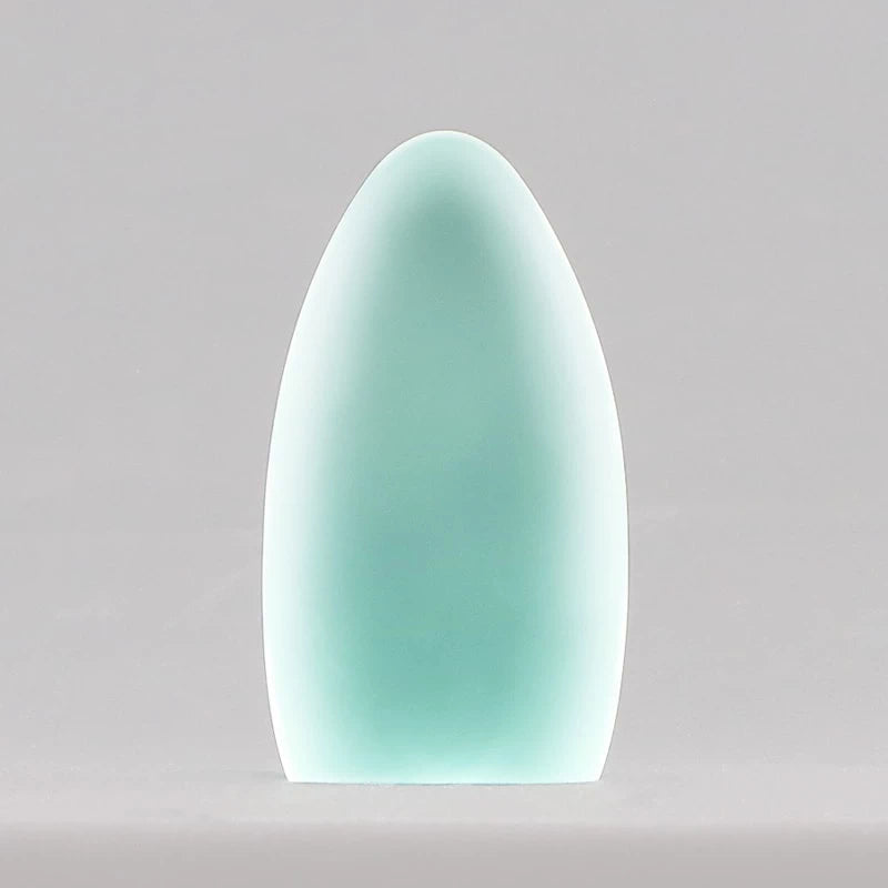 ガラス位牌「水音 kasumi」 青磁 津軽びいどろ謹製メイン画像01