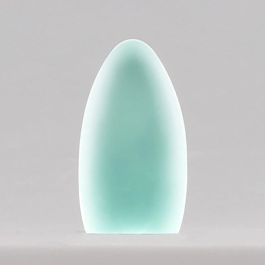 ガラス位牌「水音 kasumi」 青磁 津軽びいどろ謹製メイン画像01