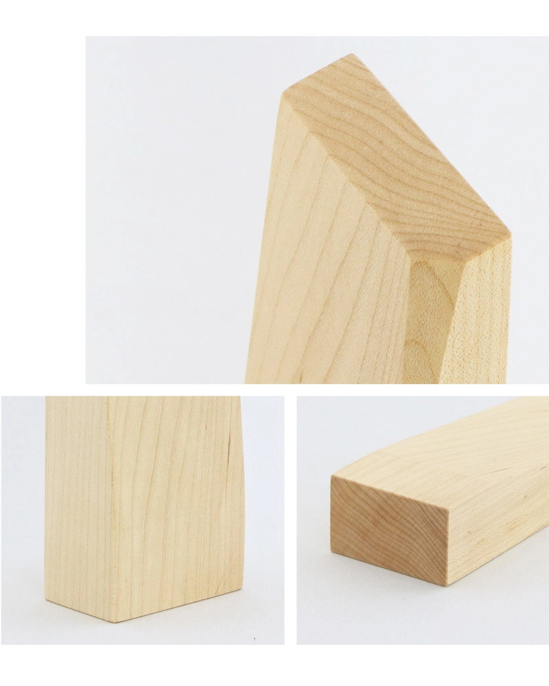 無垢の位牌「森音」メープルの詳細アップ画像