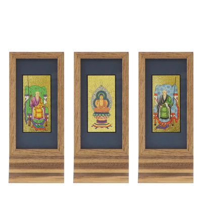 スタンド型掛け軸 純 ウォールナット 小サイズメイン画像01