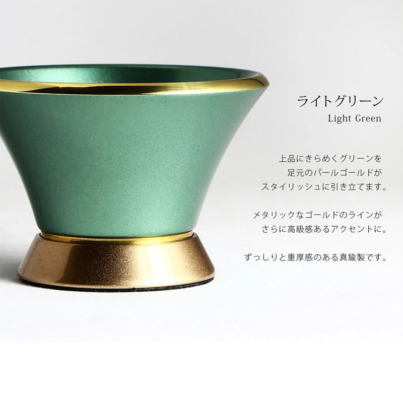 モダン仏具セット ミラベル ライトグリーン | 仏具の通販 | インテリア