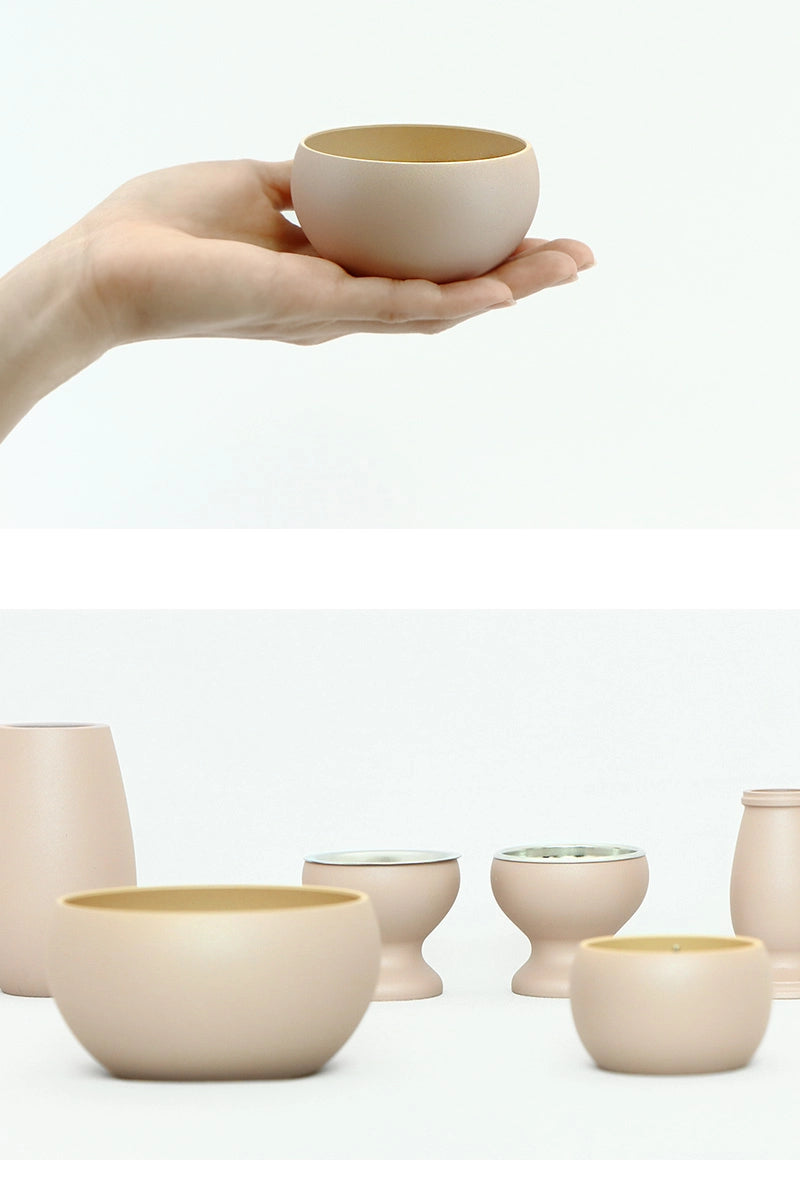 シンプル仏具セット エクリュ ピンクベージュのイメージ画像