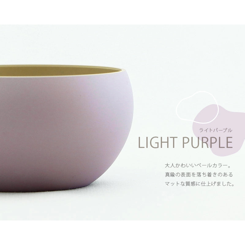 シンプル仏具セット エクリュ ライトパープル のアップ画像